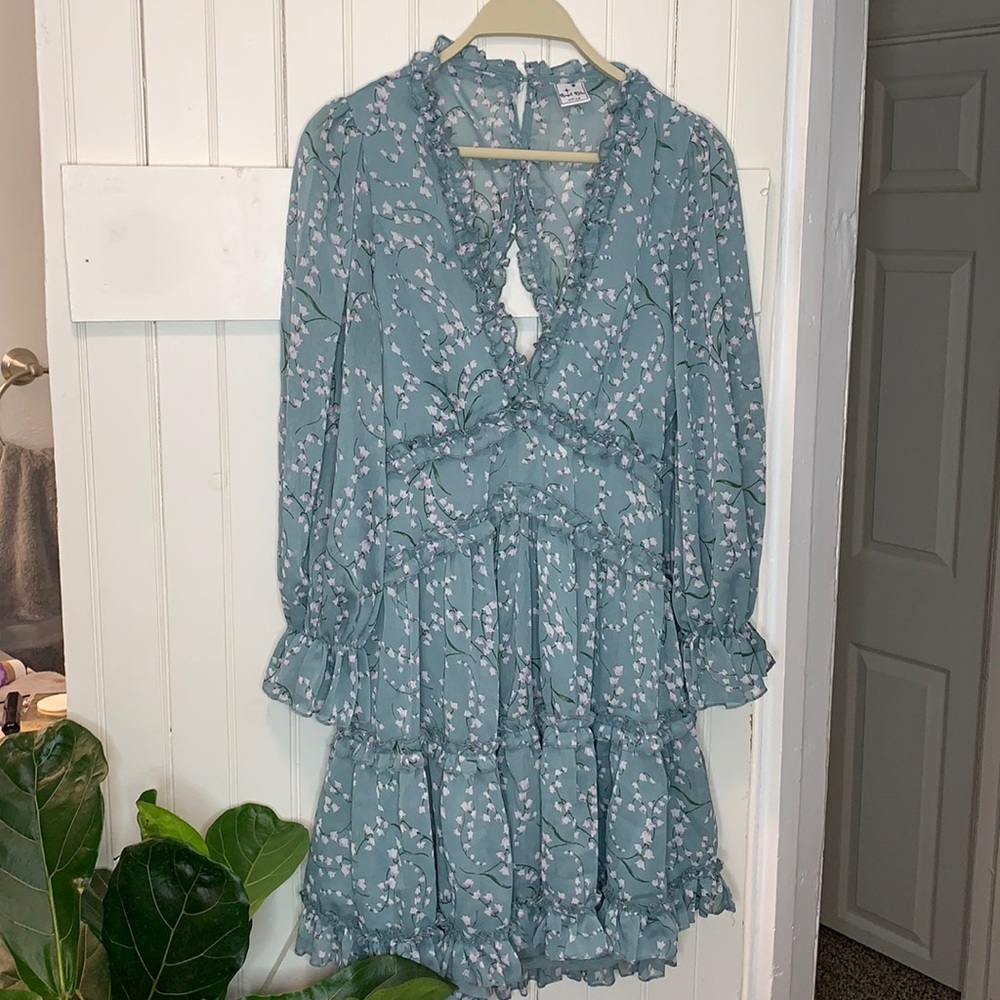 Floral midi dress